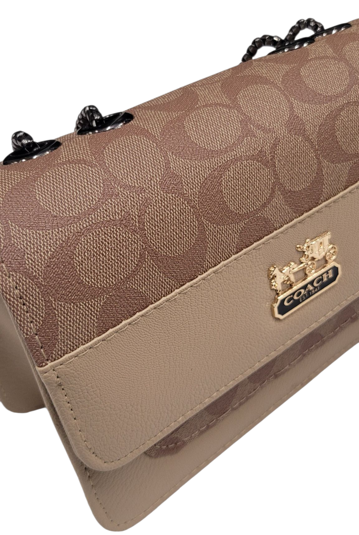 SKIN COLOR COACH CROSS BODY BAG (LC-101)
