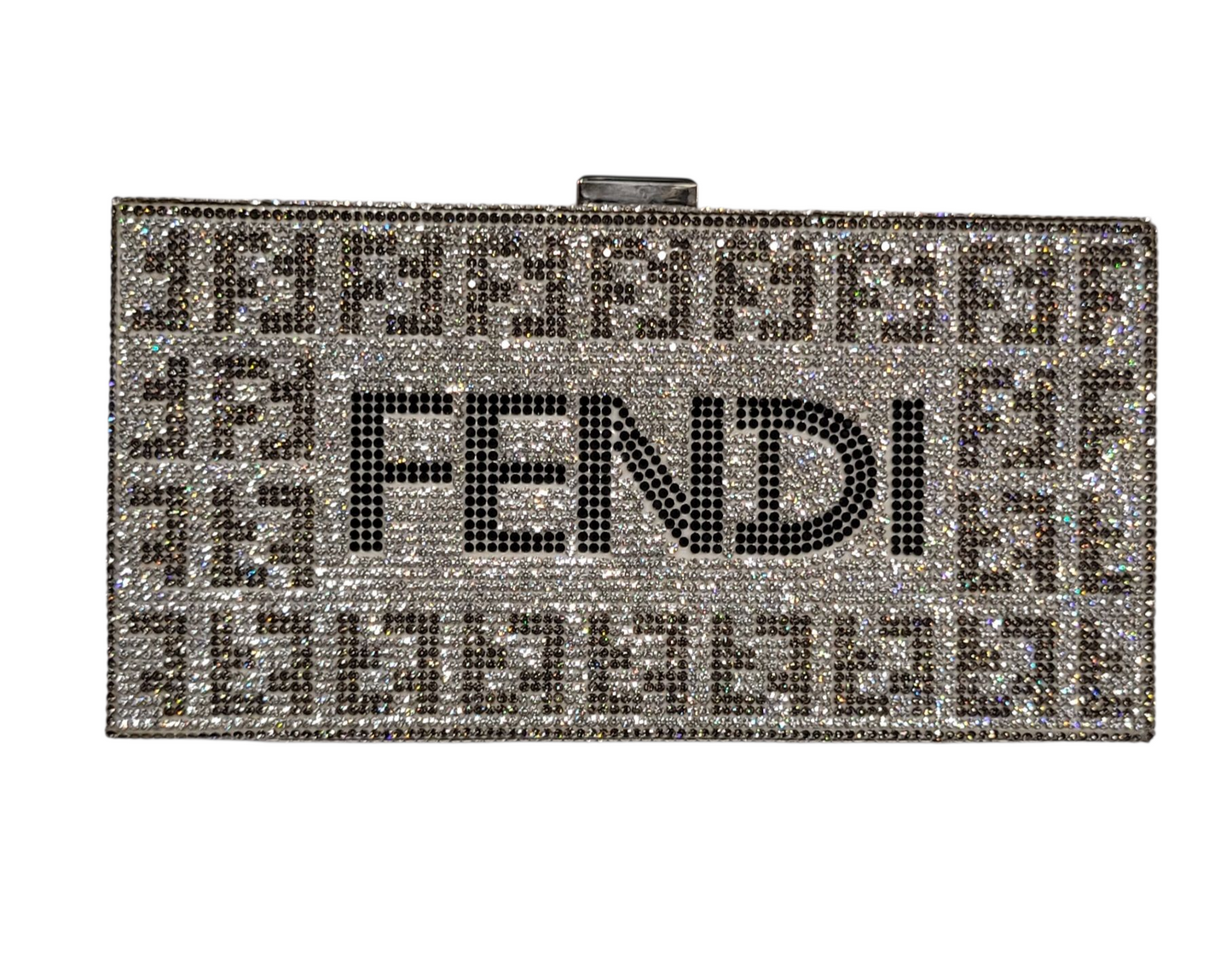 Fancy Silver Clutch