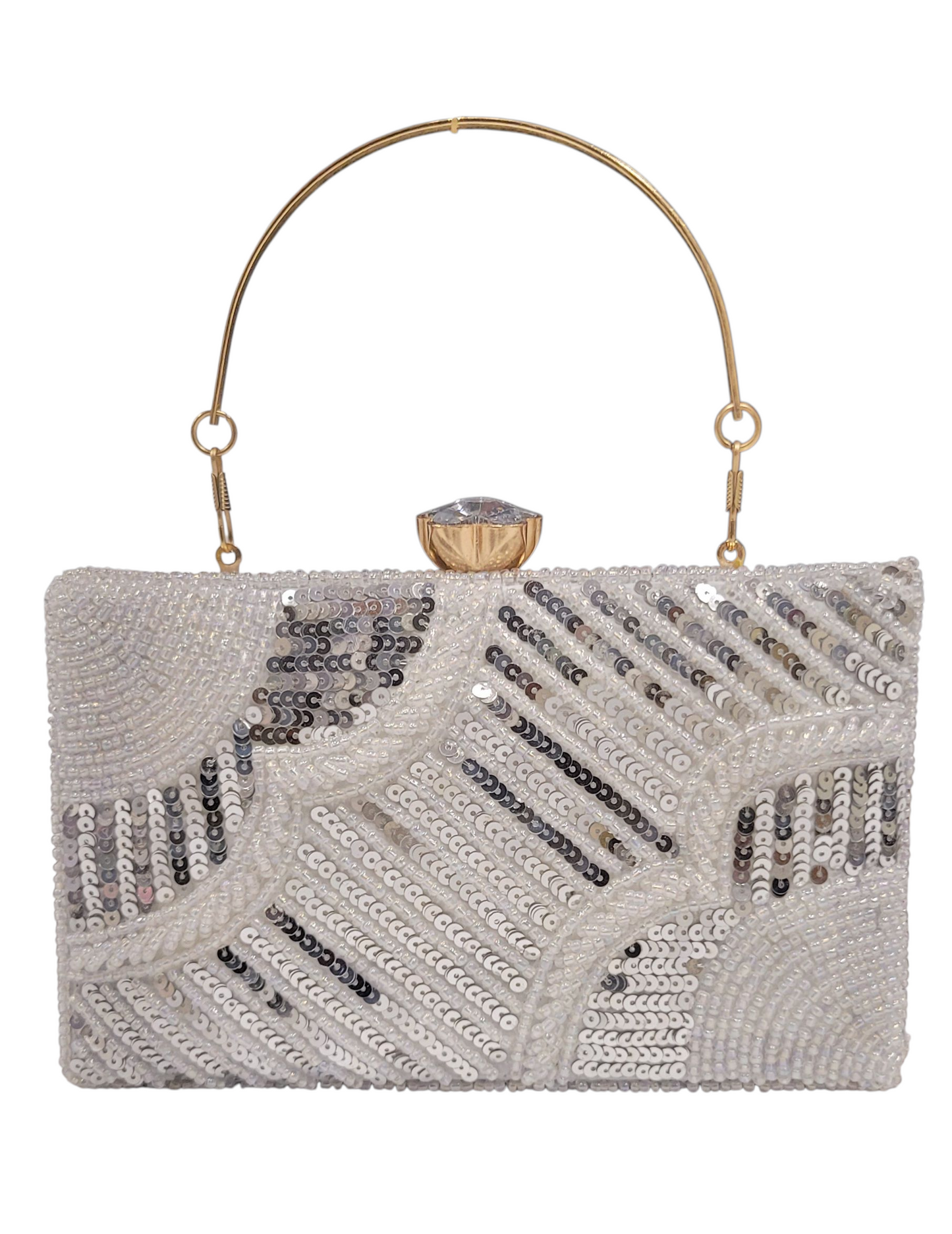 Silver Clutch