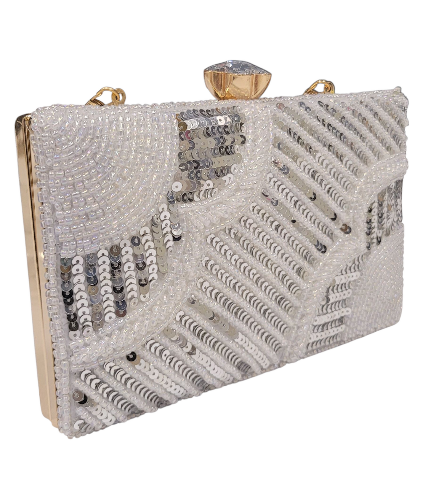 Silver Clutch