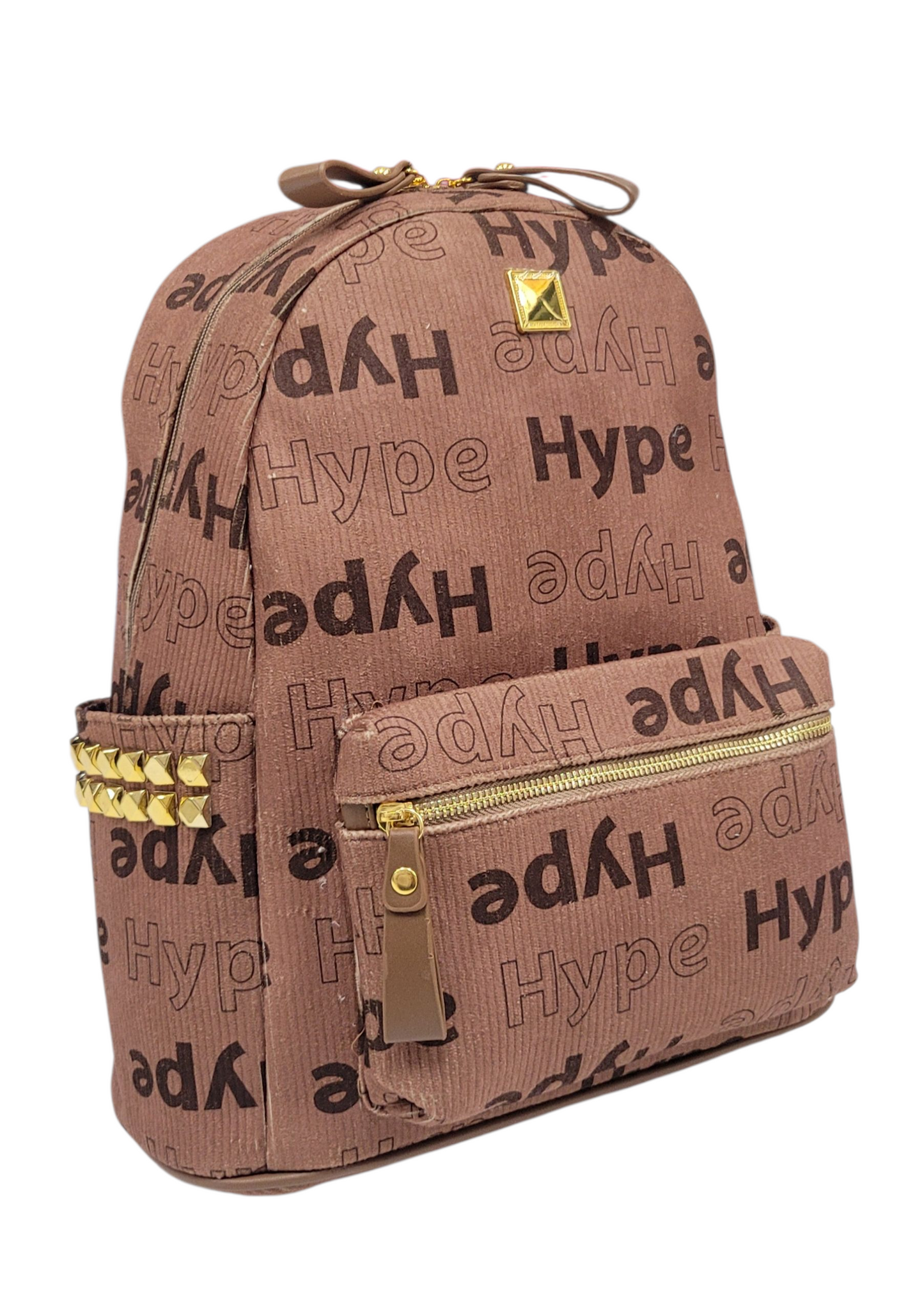 Backpack Hype Corduroy Brown