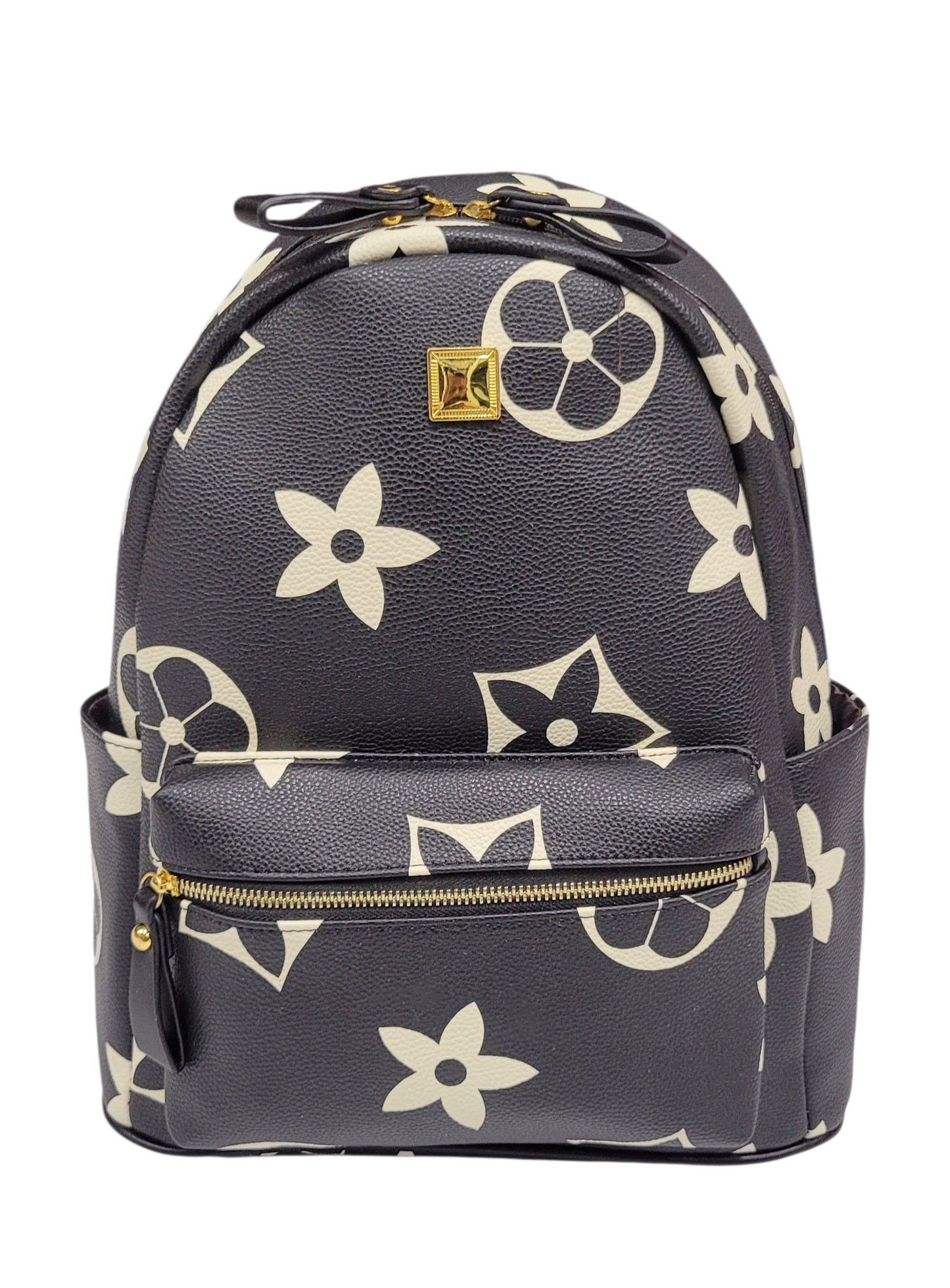 Backpack LV Big Print Black