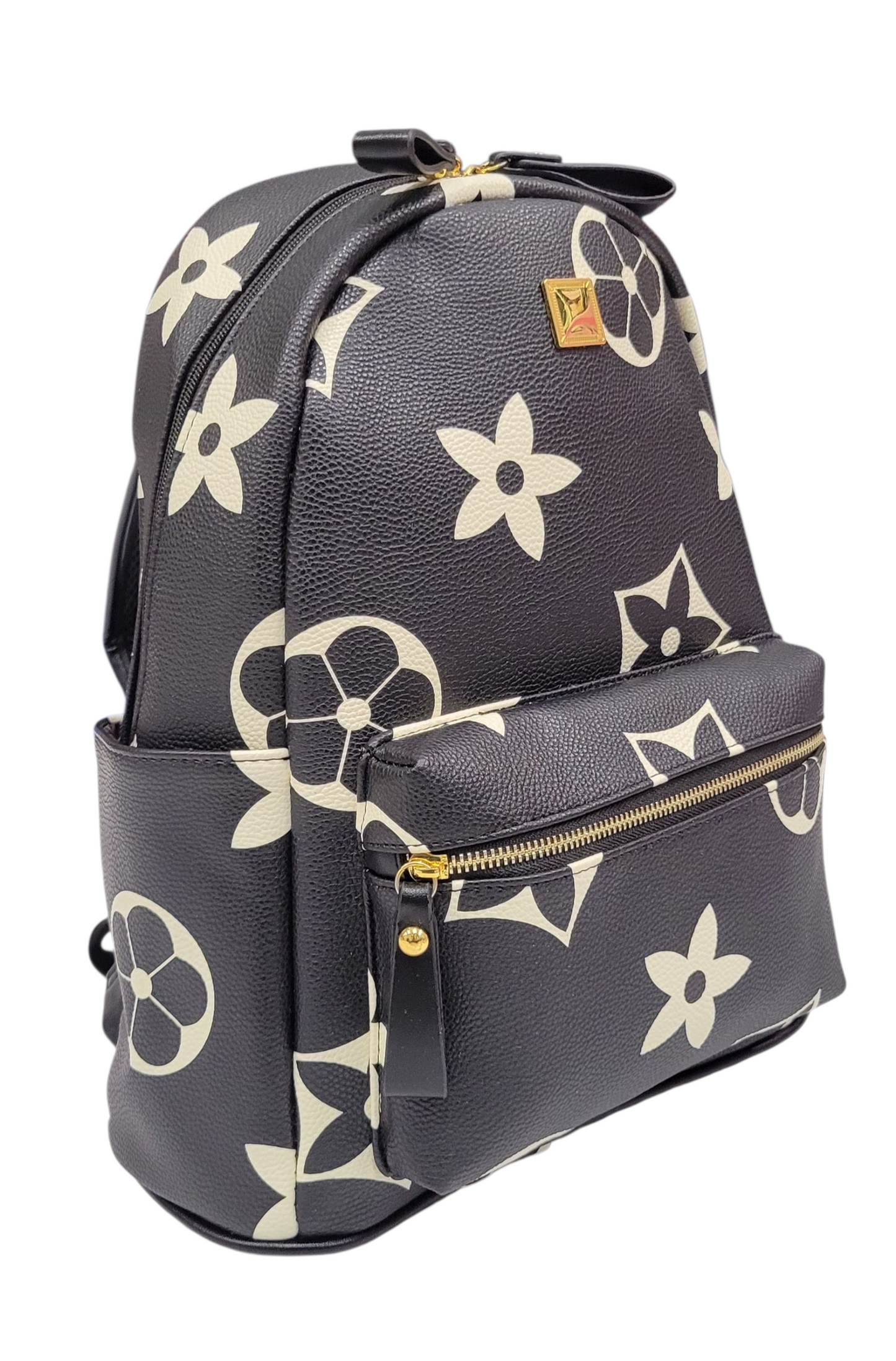 Backpack LV Big Print Black