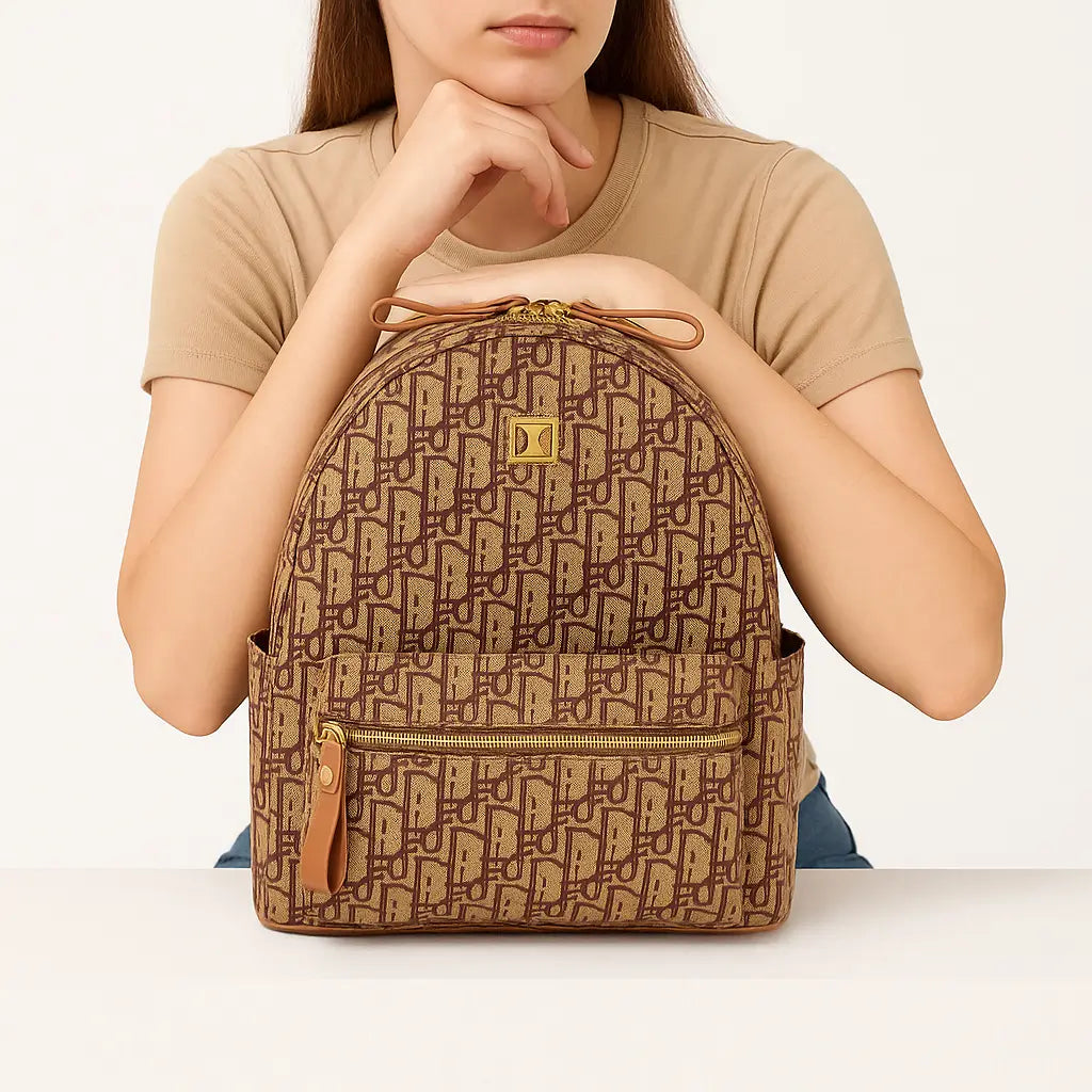 Backpack Dior Beige-Brown