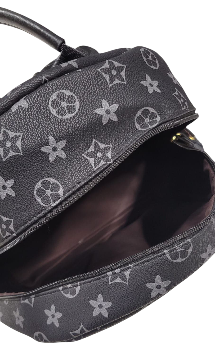 Backpack LV Print Black