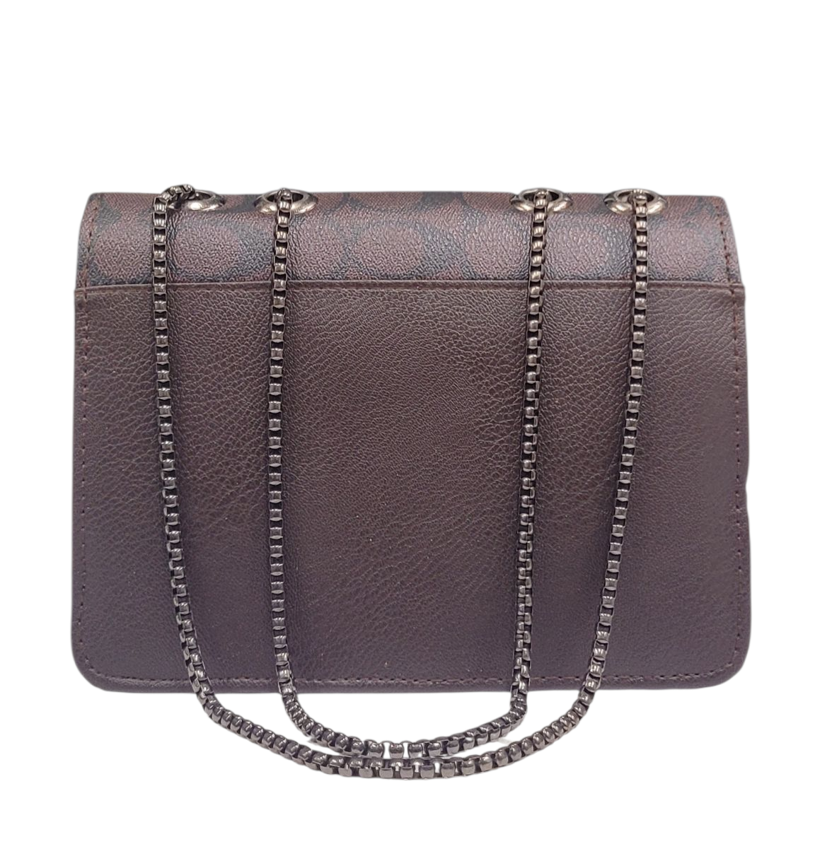 DARK BROWN COLOR COACH CROSS BODY BAG (LC-101)
