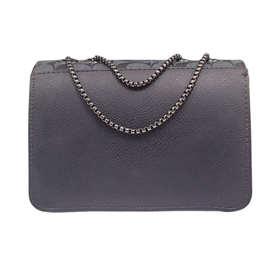 BLACK COLOR COACH CROSS BODY BAG (LC-101)