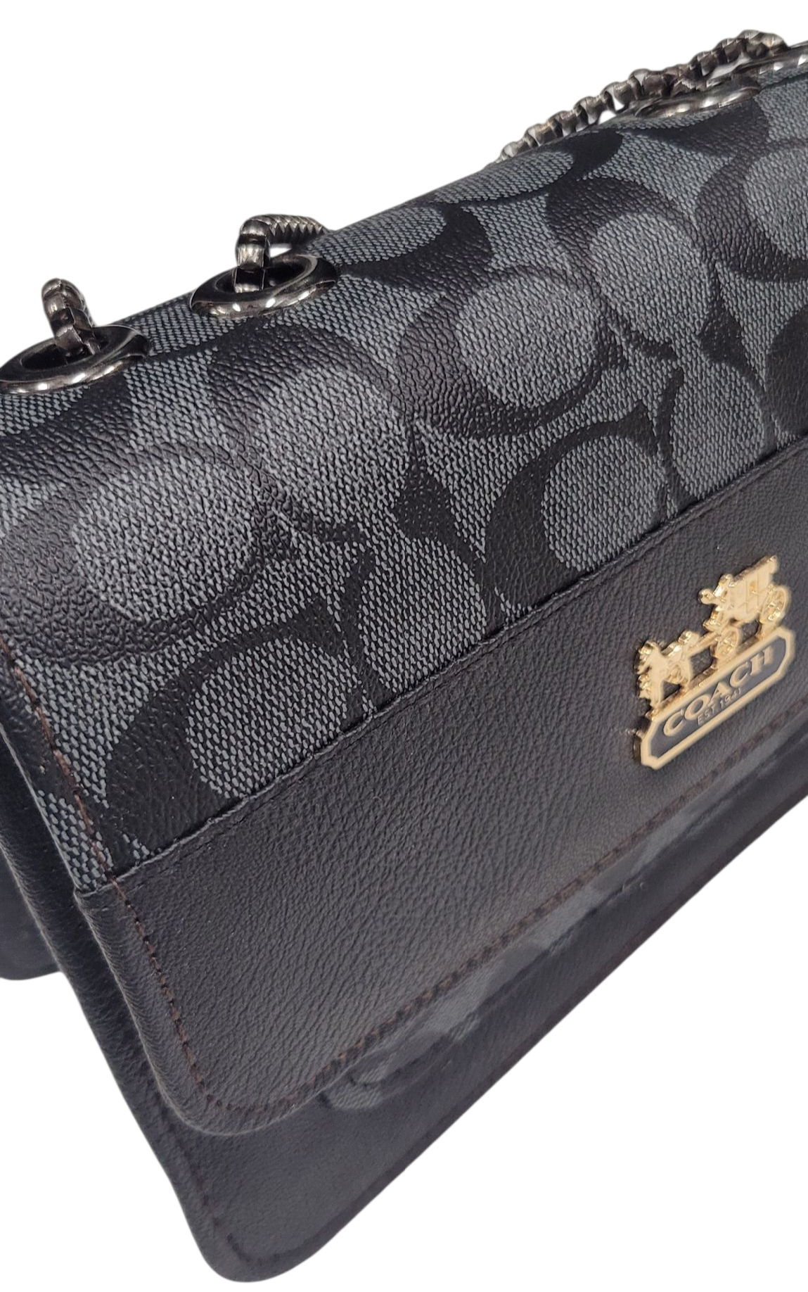 BLACK COLOR COACH CROSS BODY BAG (LC-101)
