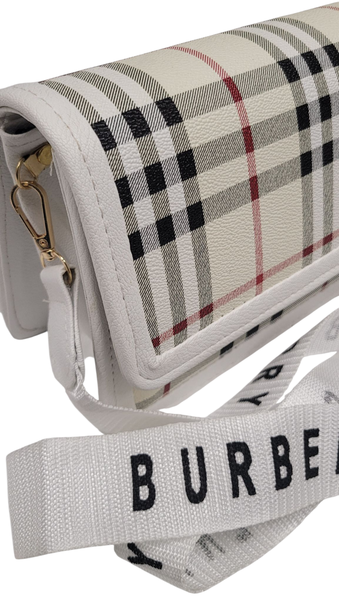 BURBERRY WHITE CROSS BODY BAG (LC-106)