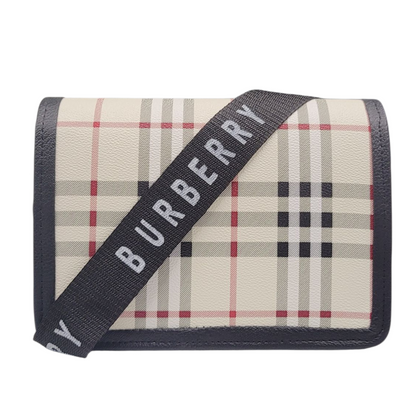 BURBERRY BLACK CROSS BODY BAG (LC-106)