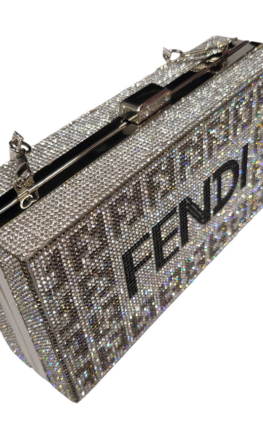 Fancy Silver Clutch