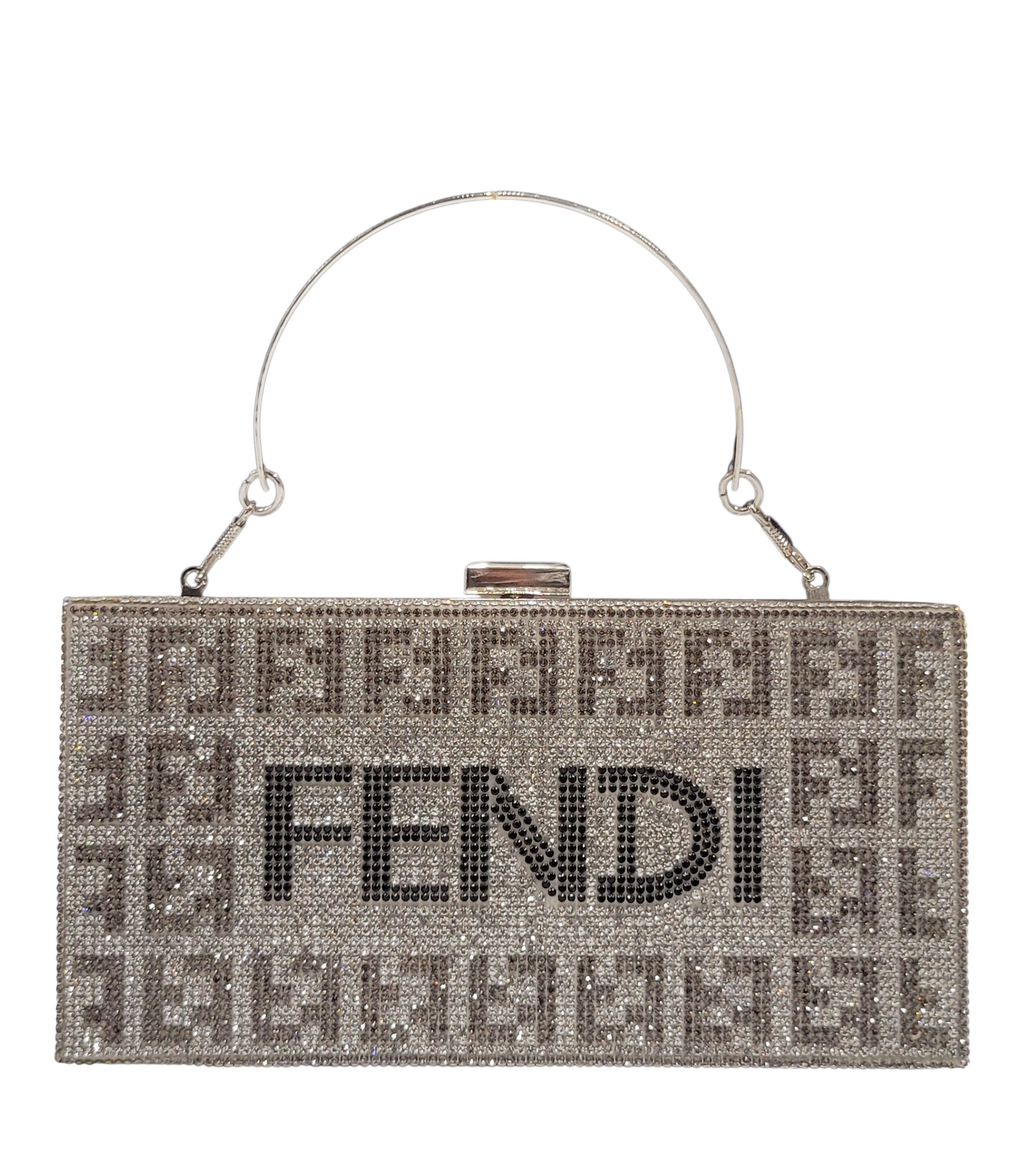 Fancy Silver Clutch
