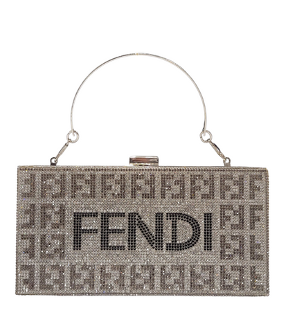 Fancy Silver Clutch