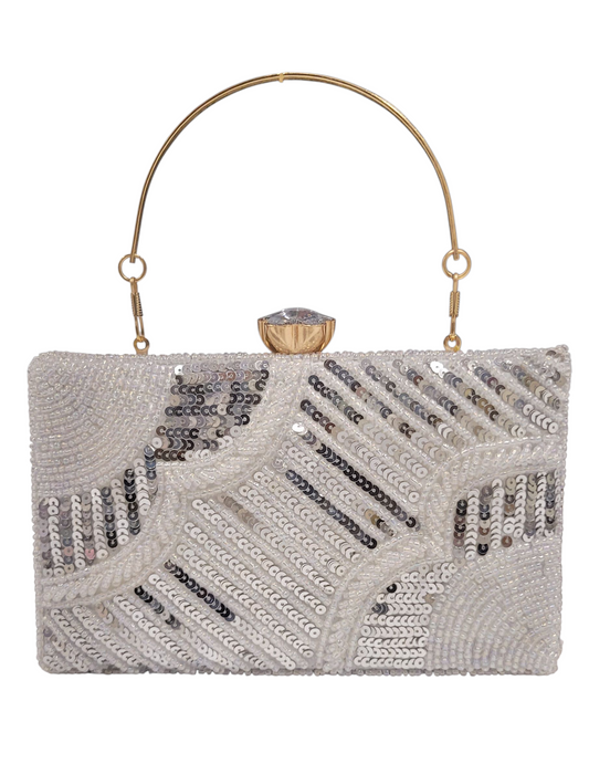 Silver Clutch