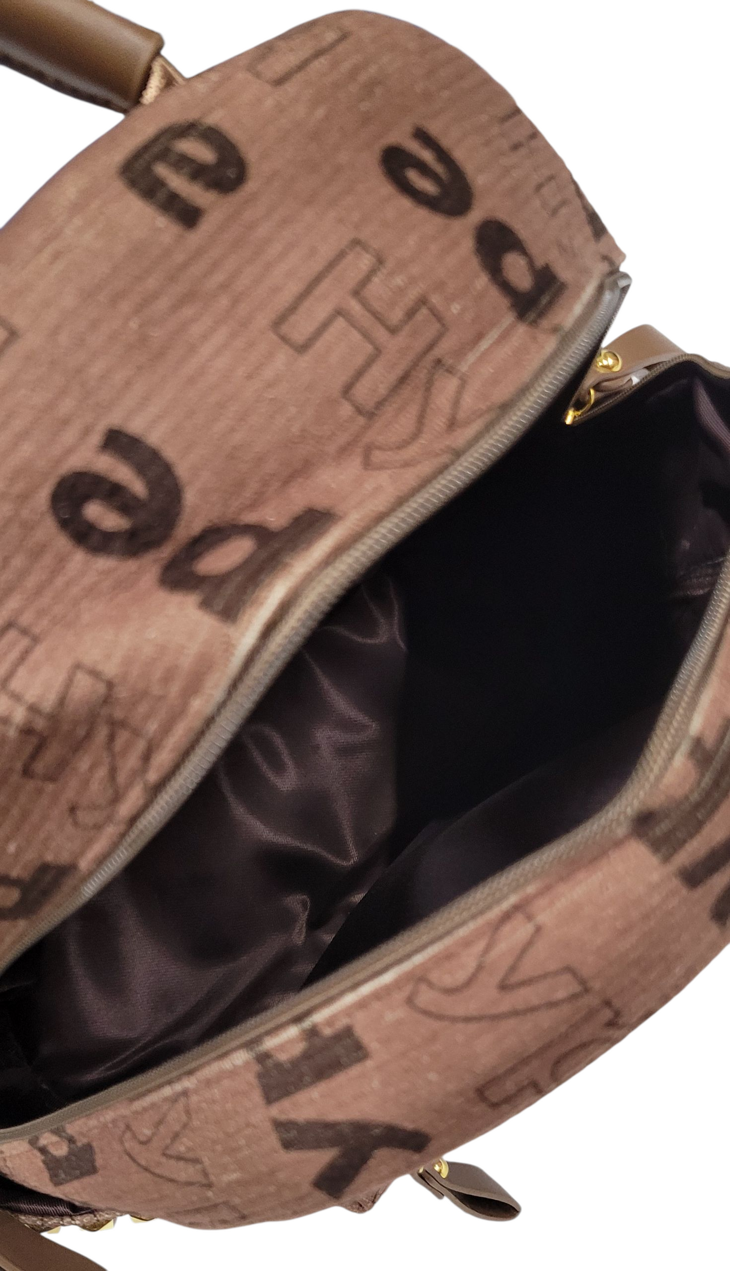 Backpack Hype Corduroy Brown