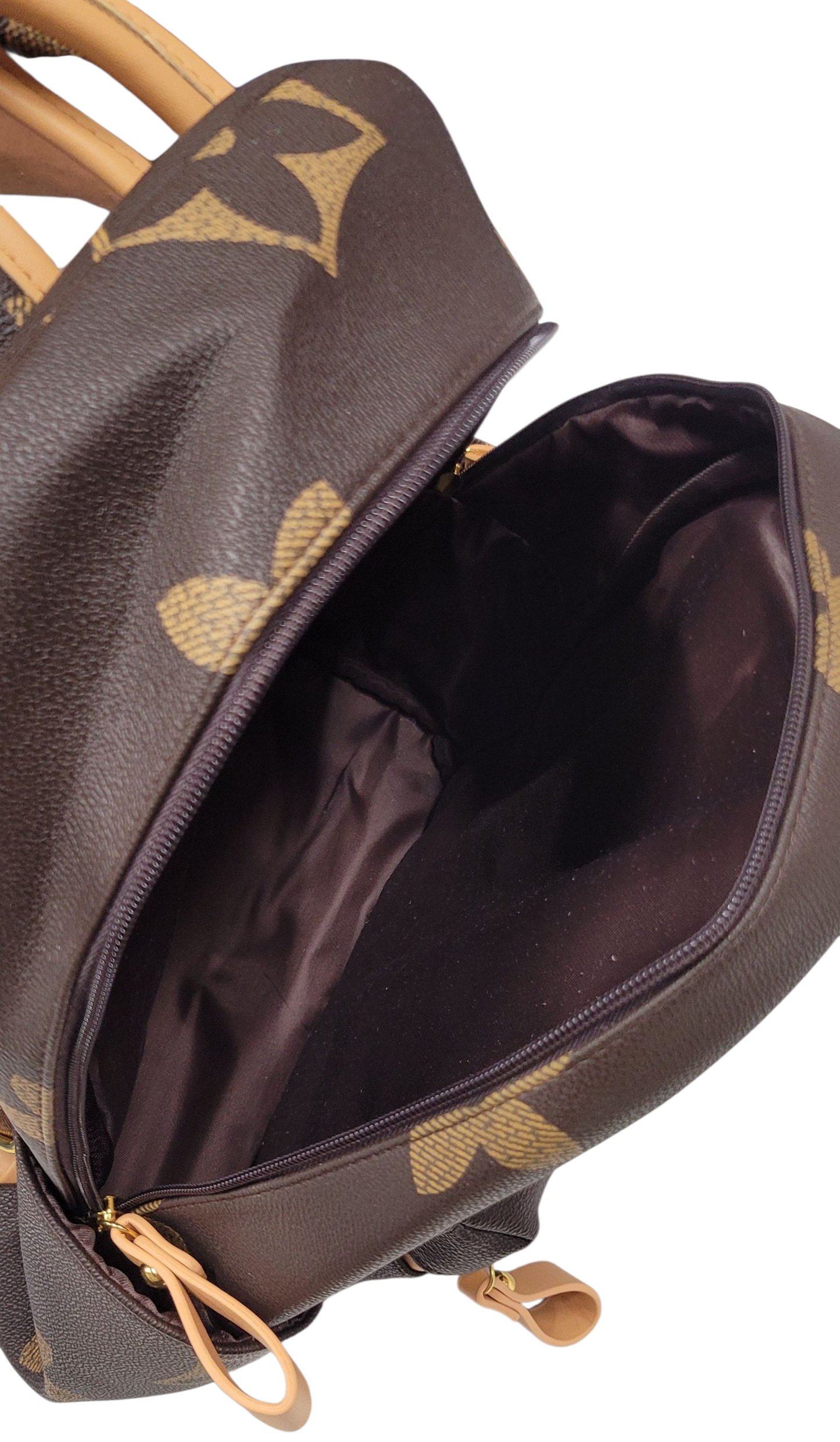 Backpack LV Big Print Dark Brown