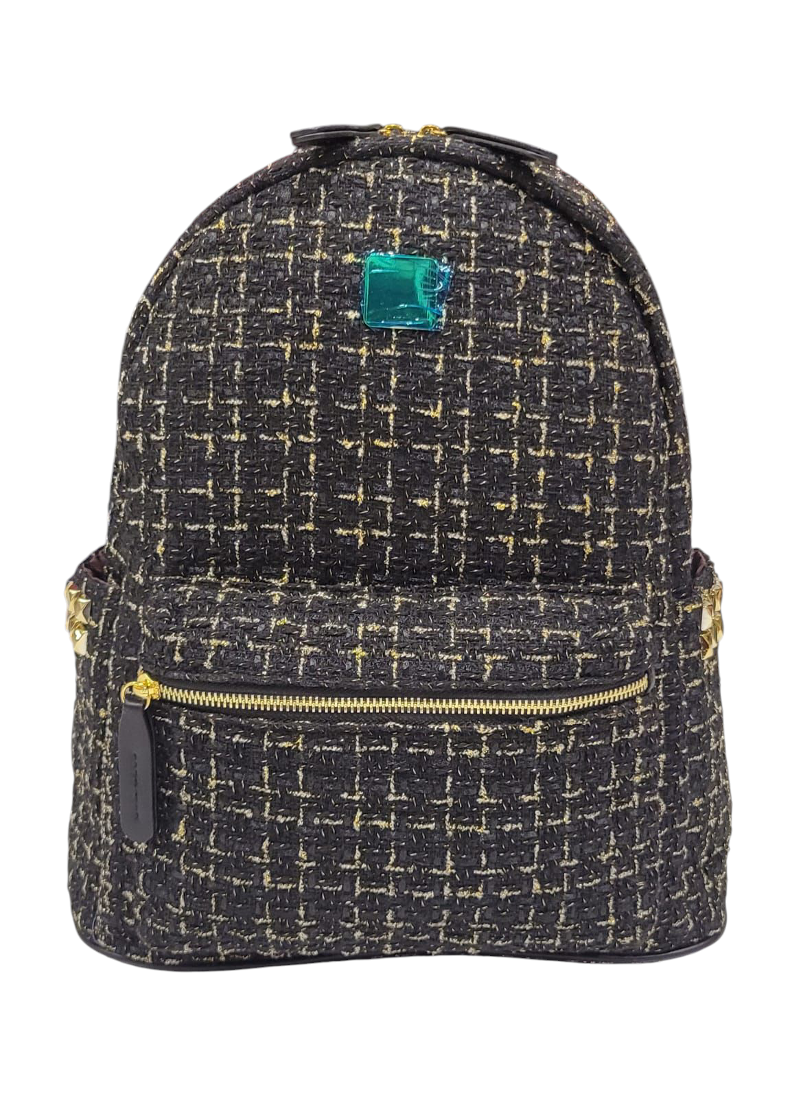 Backpack Jute Gold & Black