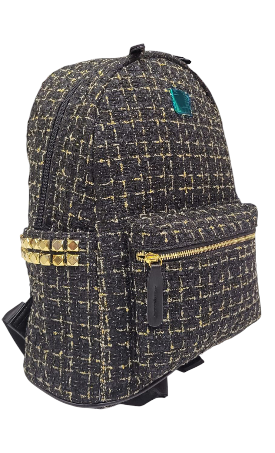 Backpack Jute Gold & Black
