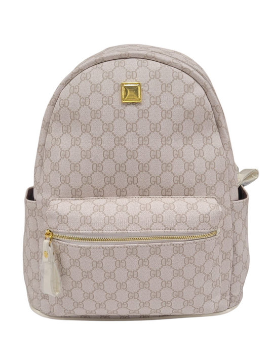 Backpack Gucci Print White