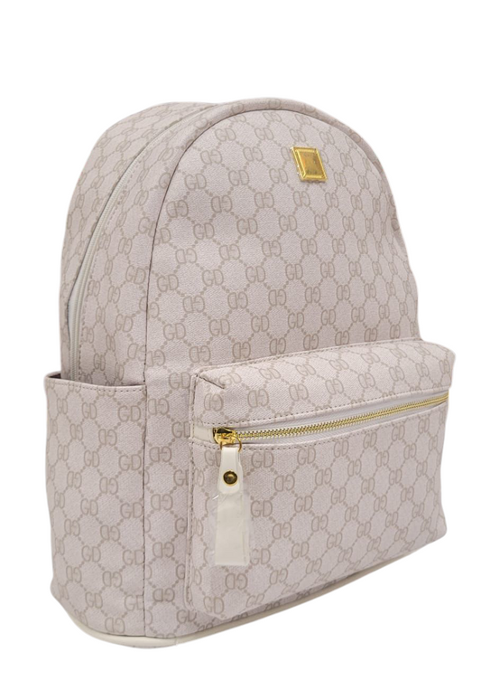 Backpack Gucci Print White